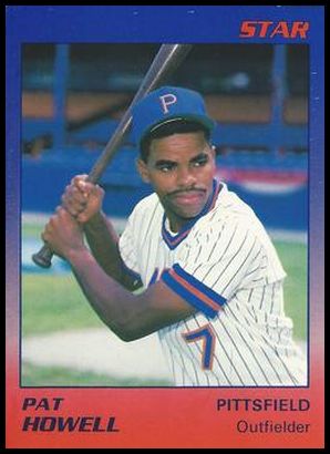1989 Star Pittsfield Mets 11 Pat Howell
